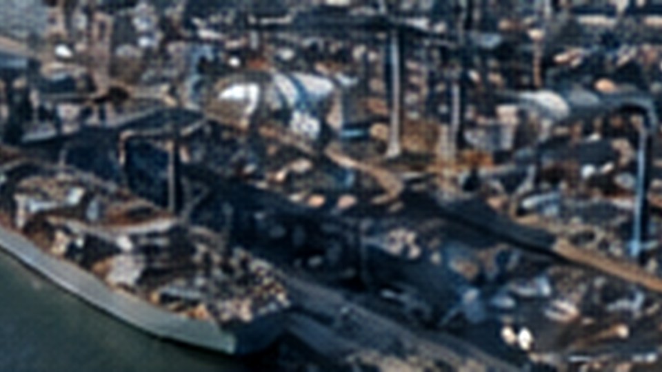 Industrial Gulf Coast port infrastructure